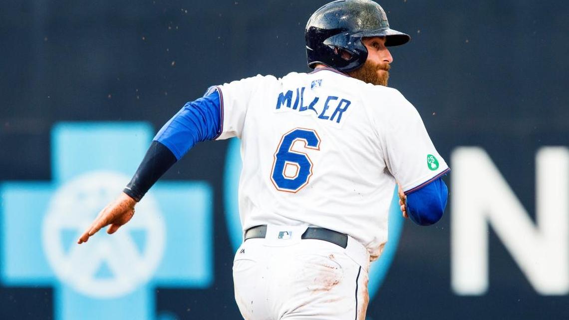 Tampa Bay Rays infielder Brad Miller homers in what should be final game with Durham Bulls